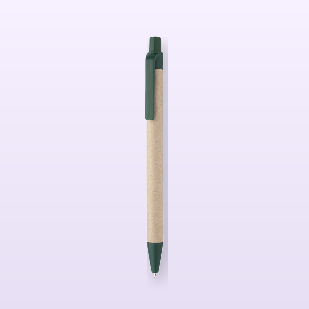 penna a sfera - verde - naturale