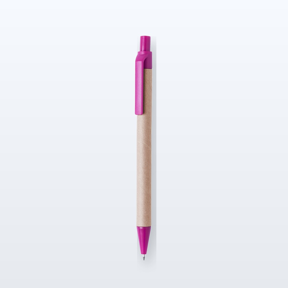 penna a sfera - fucsia - naturale
