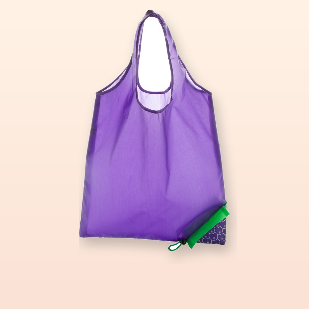 Shopper pieghevole - viola