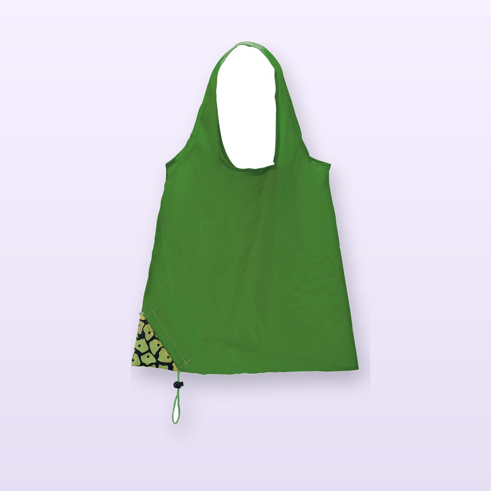 Shopper pieghevole - verde