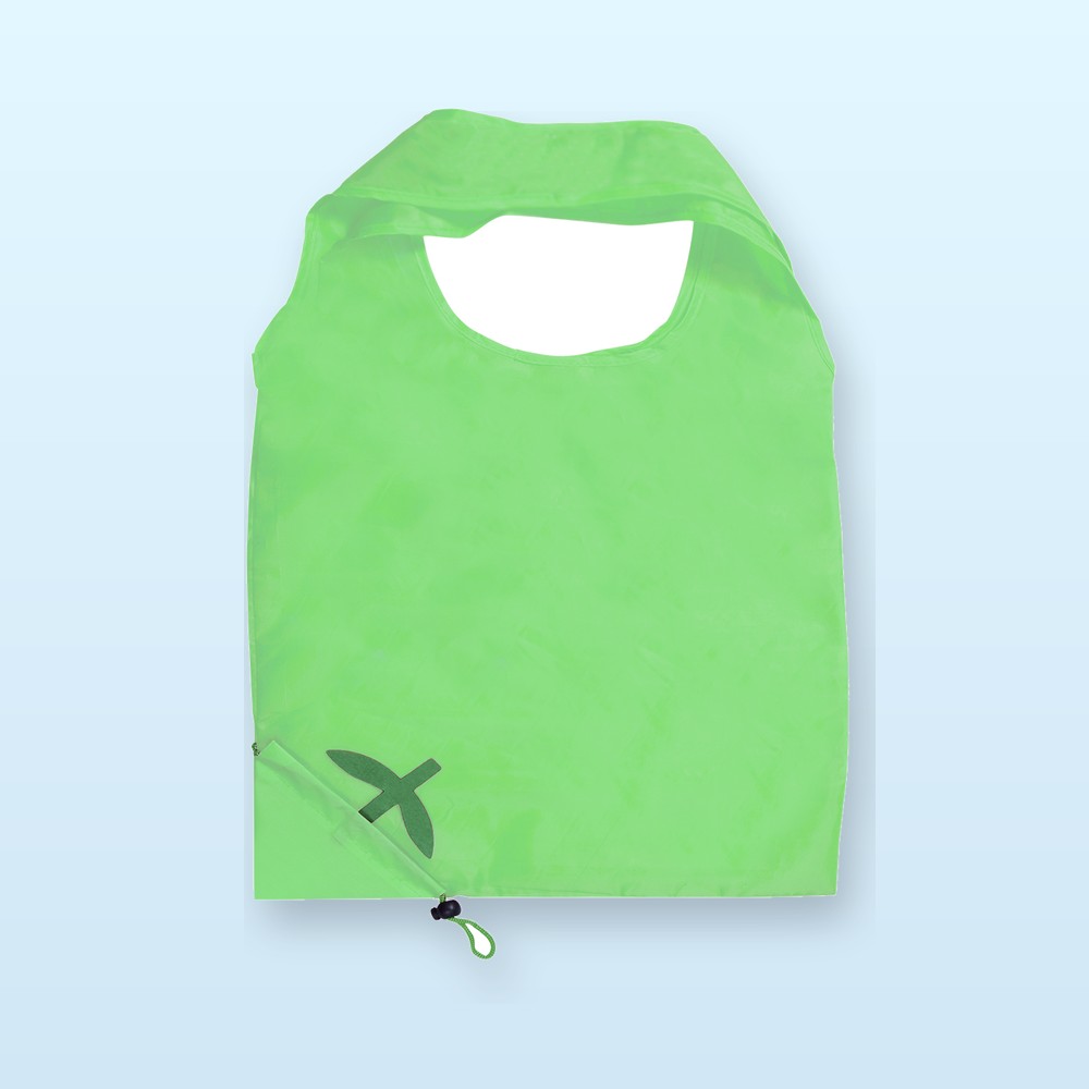 Shopper pieghevole - bright lime green