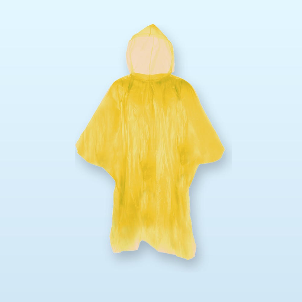 poncho impermeabile - giallo