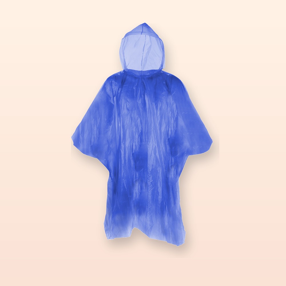 poncho impermeabile - blu
