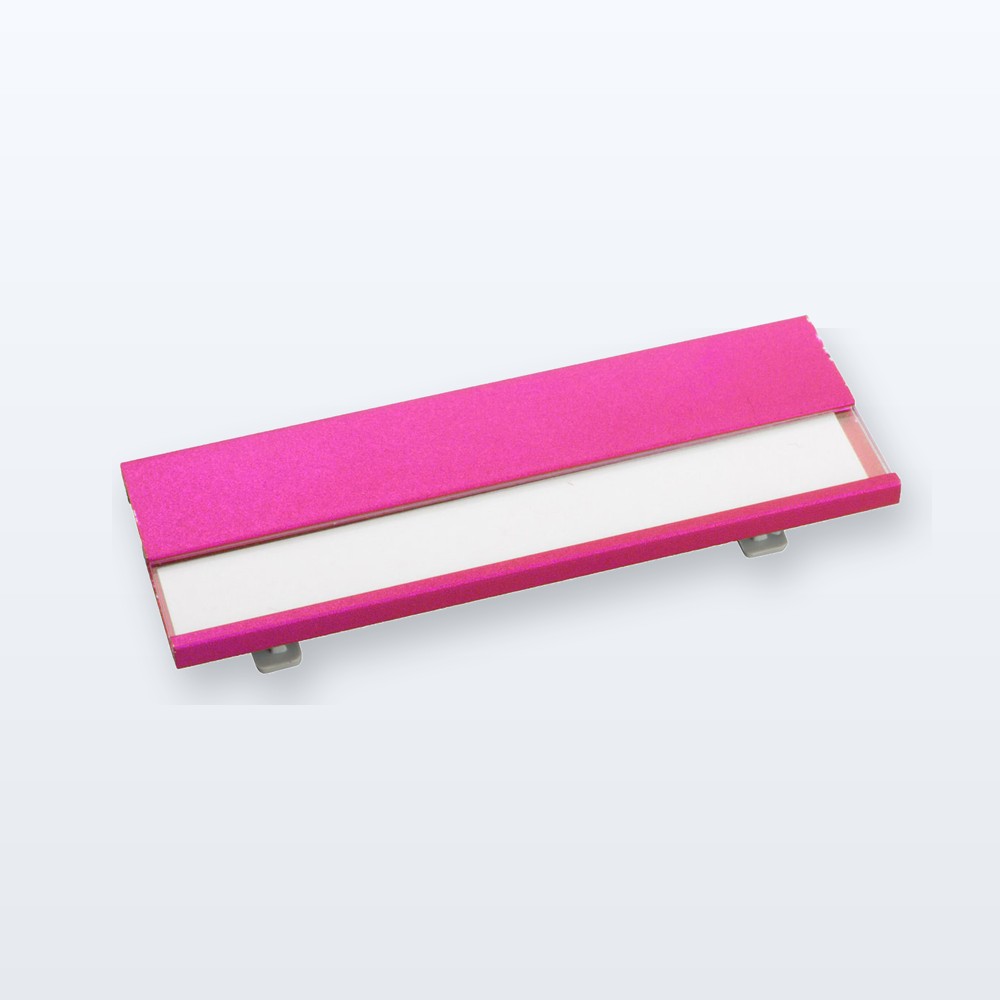 targhetta portanome - fucsia