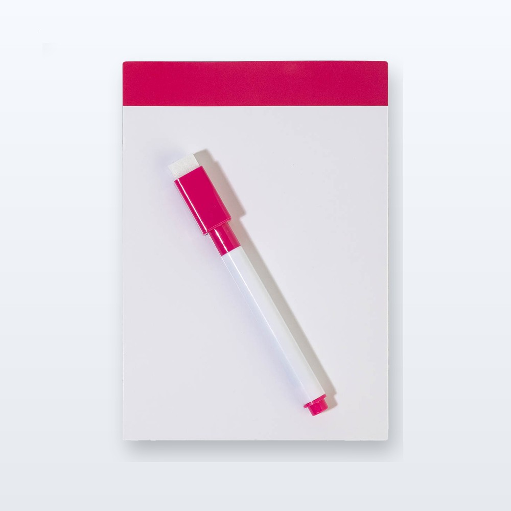 lavagna magnetica - fucsia - bianco