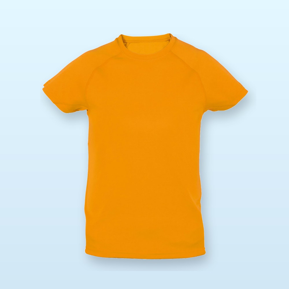T-shirt sportiva ragazzo - arancione - 4-5