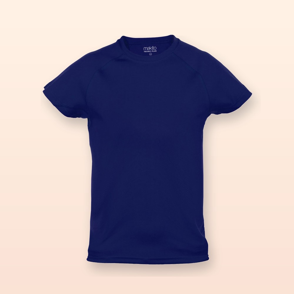 T-shirt sportiva ragazzo - blu scuro - 4-5