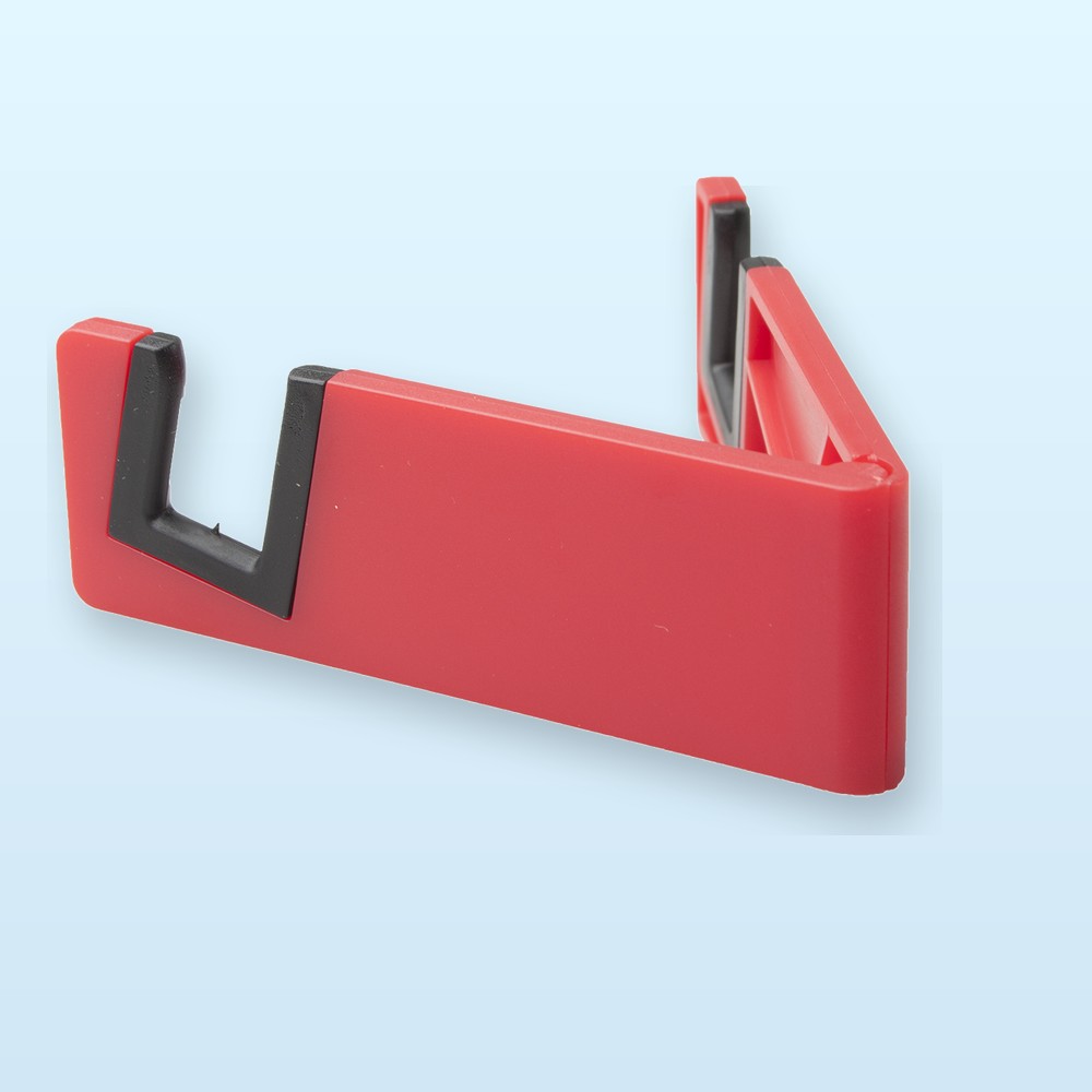 supporto per cellulare - rosso - nero