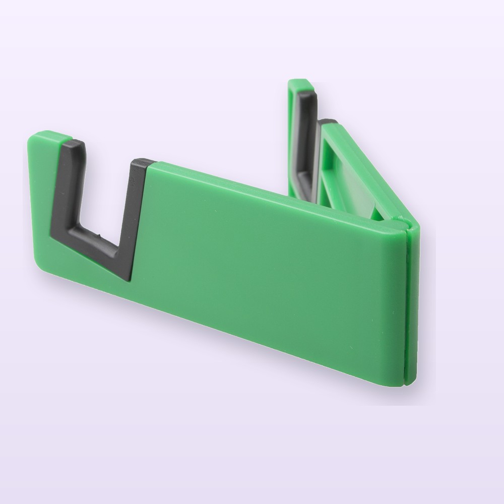 supporto per cellulare - verde - nero
