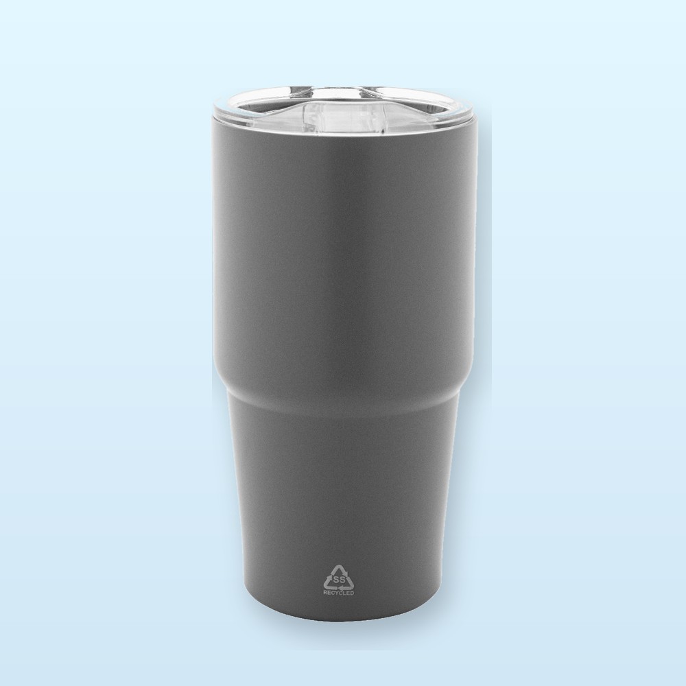 Bicchiere termico in RSS - grigio