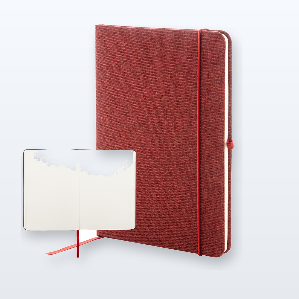 Quaderno in RPET - borgogna