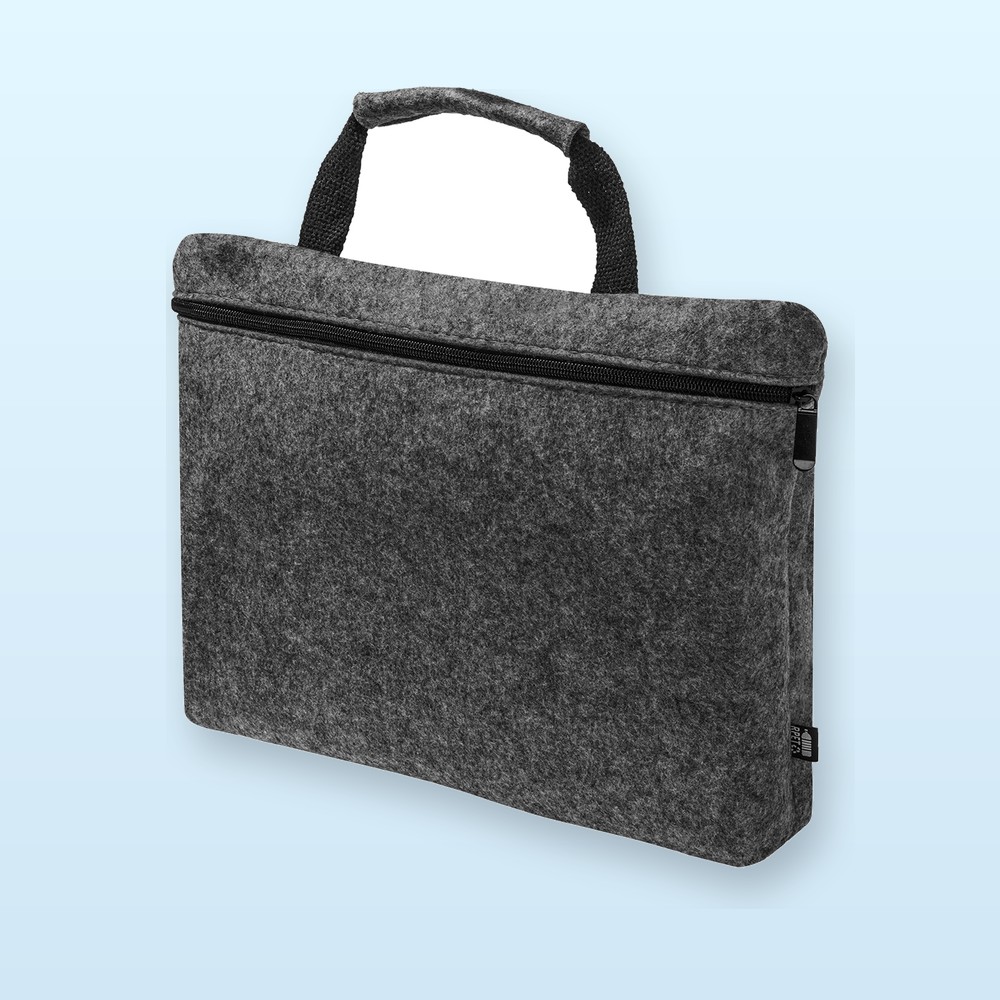Borsa porta computer in RPET - grigio scuro