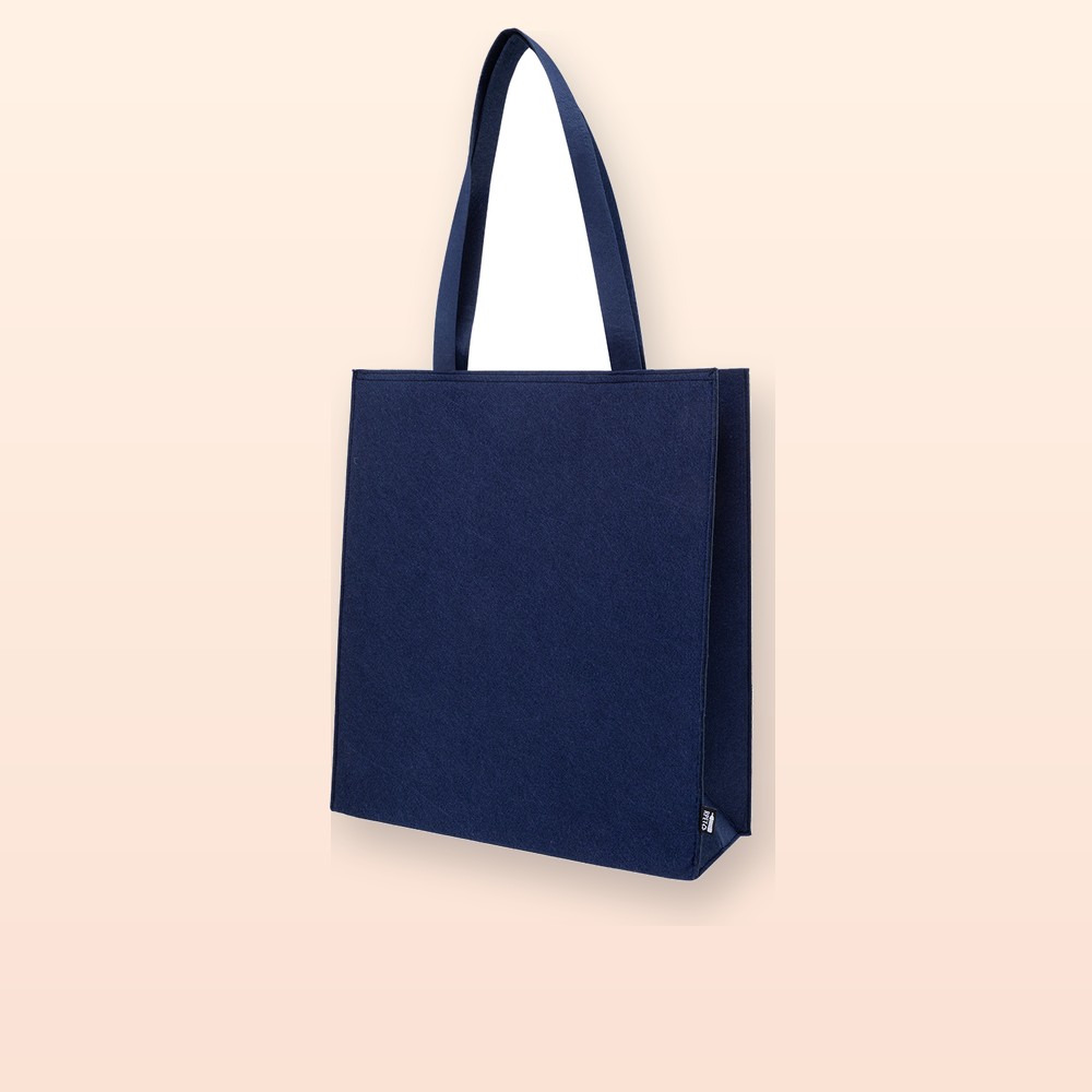 Shopper in RPET - blu scuro