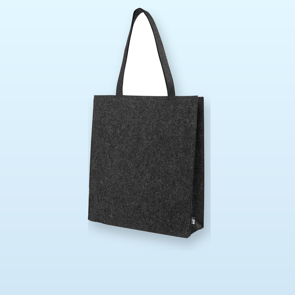 Shopper in RPET - grigio scuro
