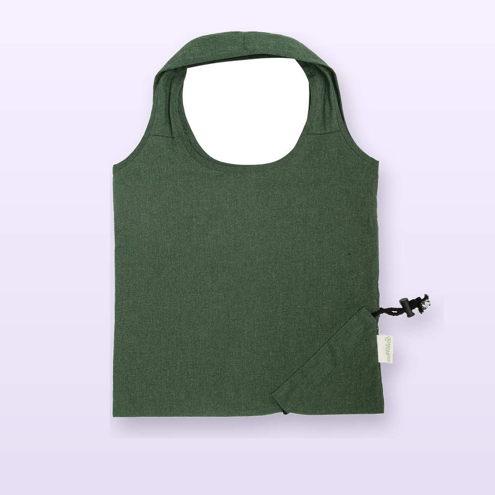 Shopper ripiegabile - verde