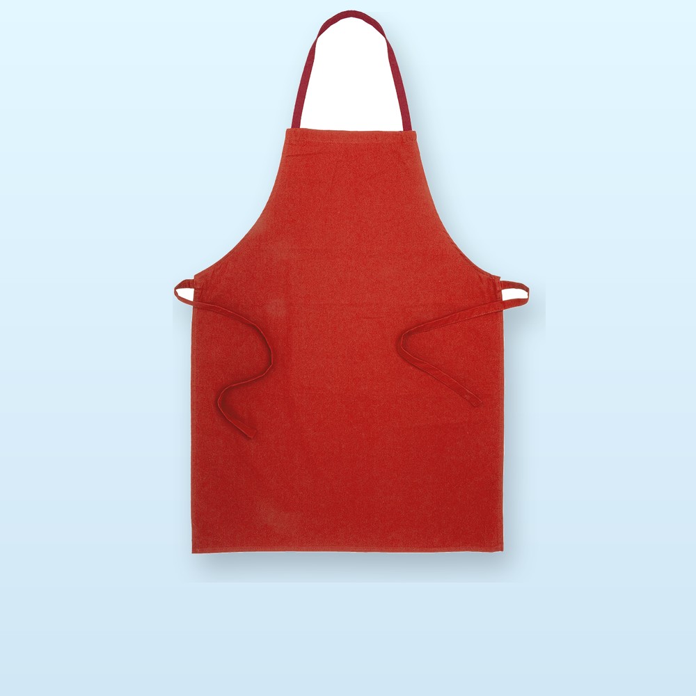 Grembiule in cotone - rosso
