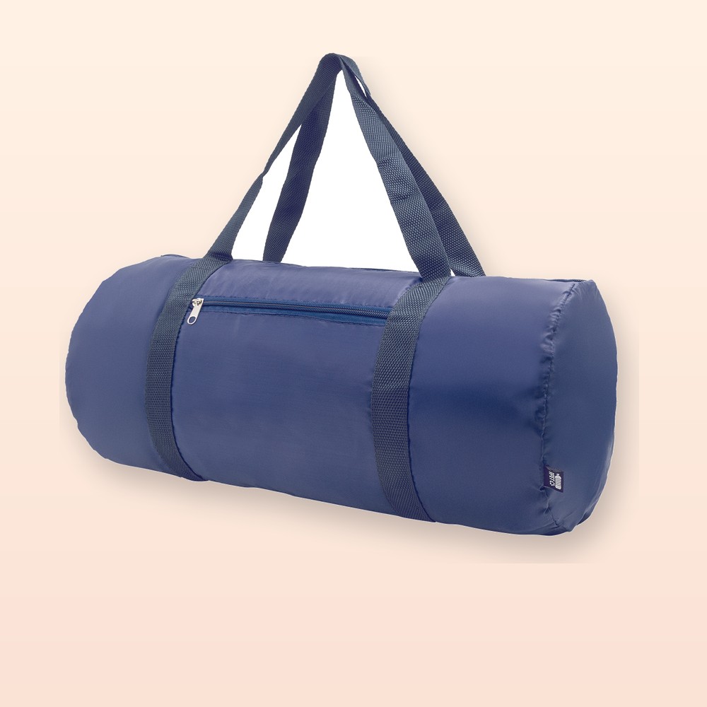 Borsa sportiva in RPET - blu scuro