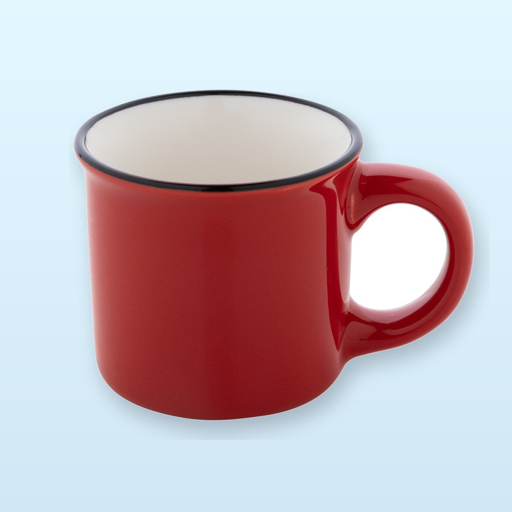 Tazza in ceramica - rosso