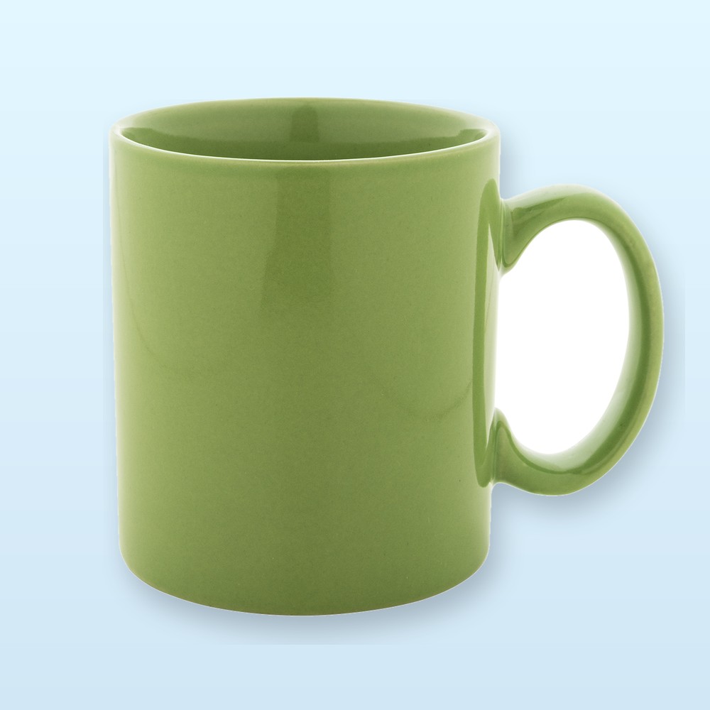 Tazza in ceramica colorata - lime verde