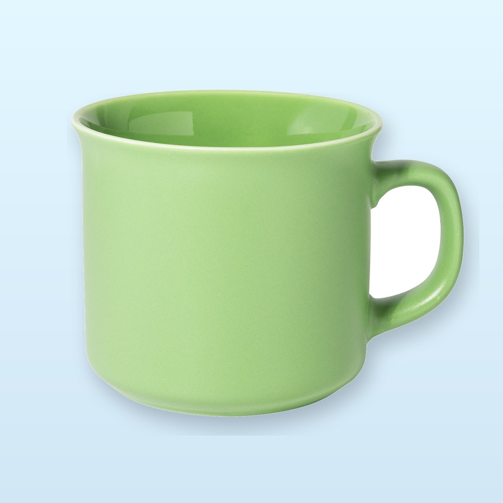 Tazza in ceramica finitura opaca - lime verde