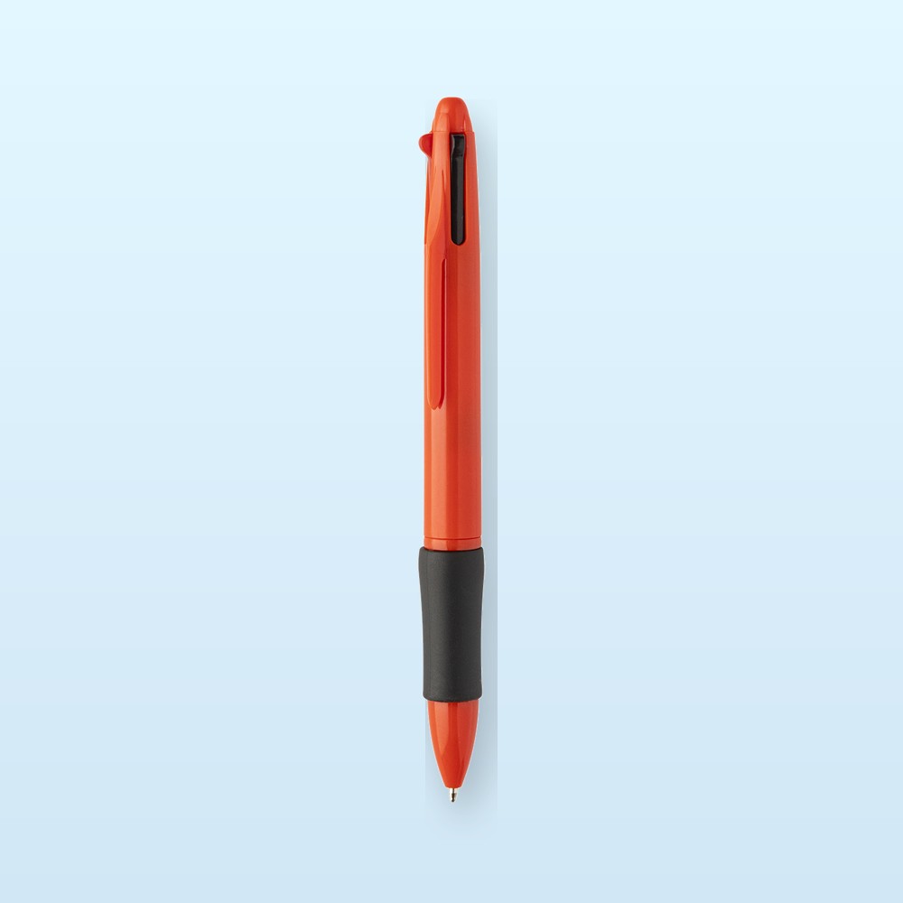Penna a sfera in RABS 4 colori - rosso