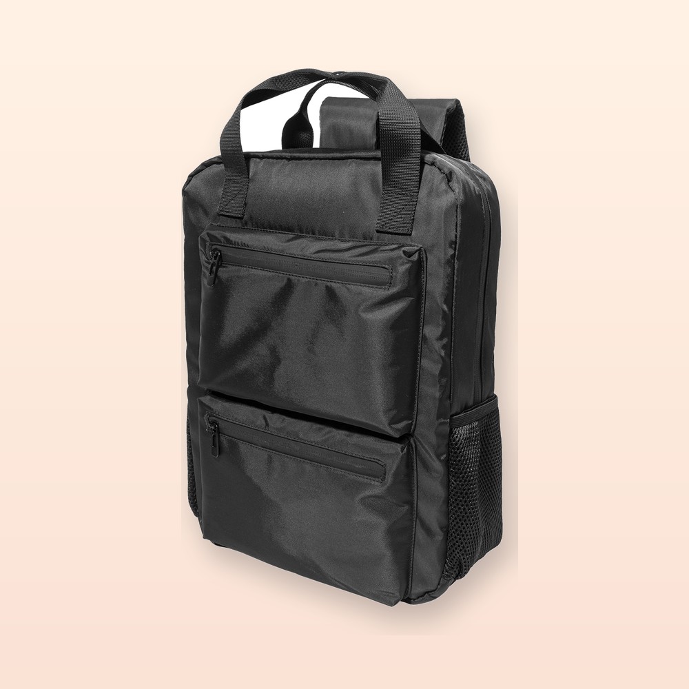 Zaino in twill RPET - nero