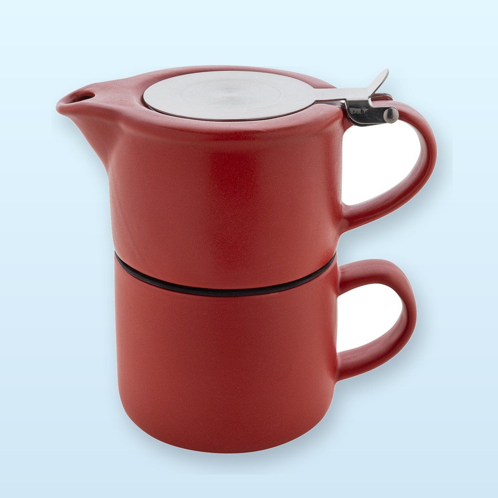 Set da tè - rosso