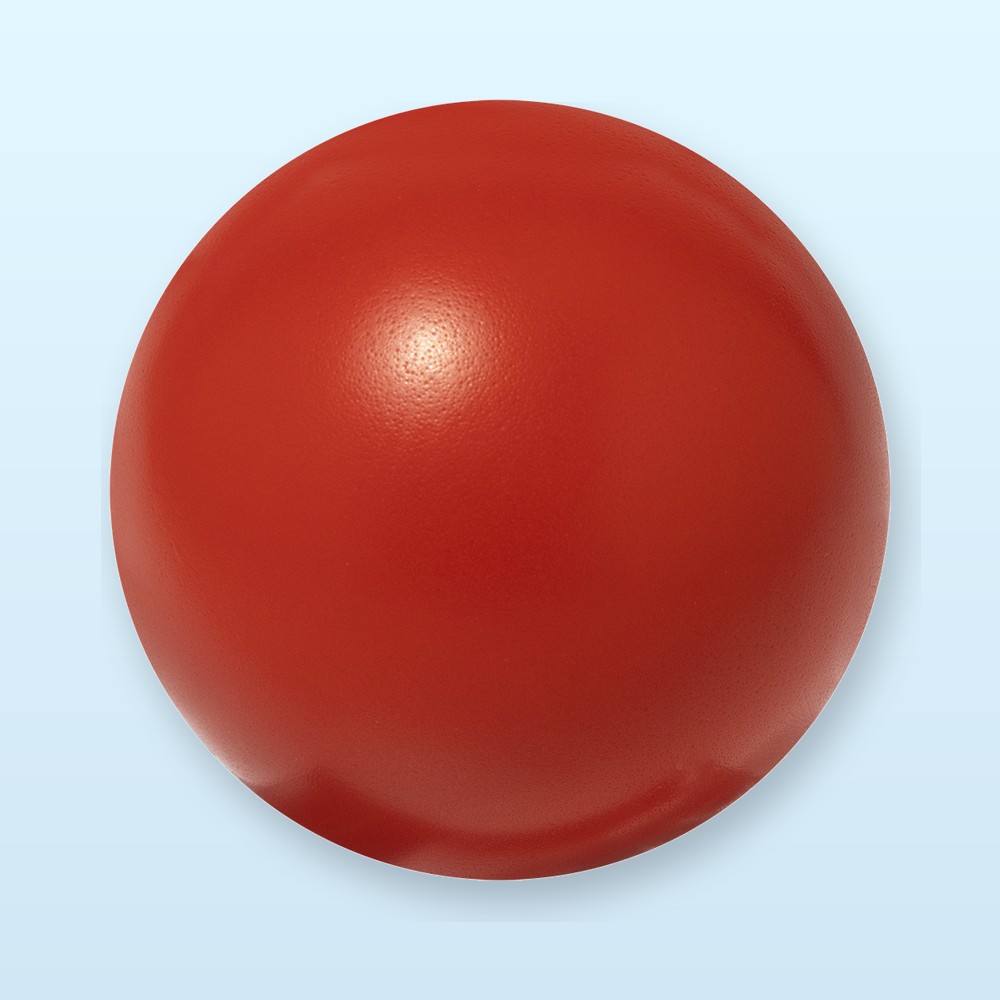 Mini pallina antistress - rosso