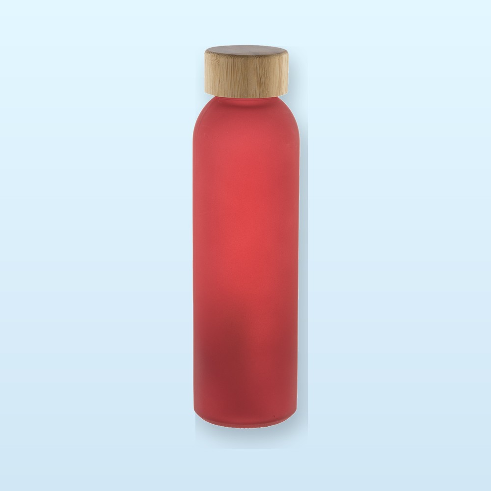 Borraccia in vetro - rosso