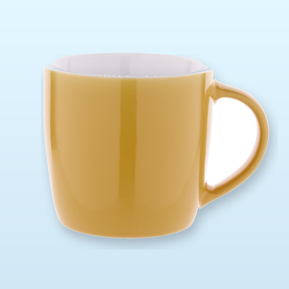Tazza - giallo - bianco