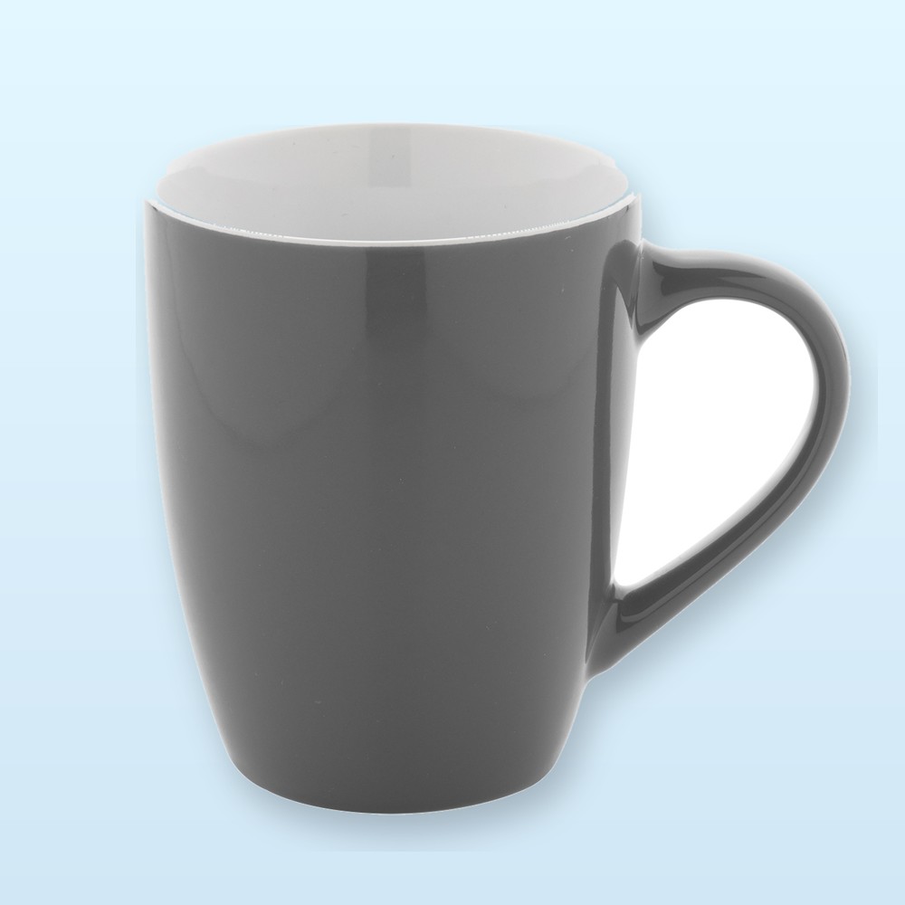 Tazza - grigio scuro - bianco