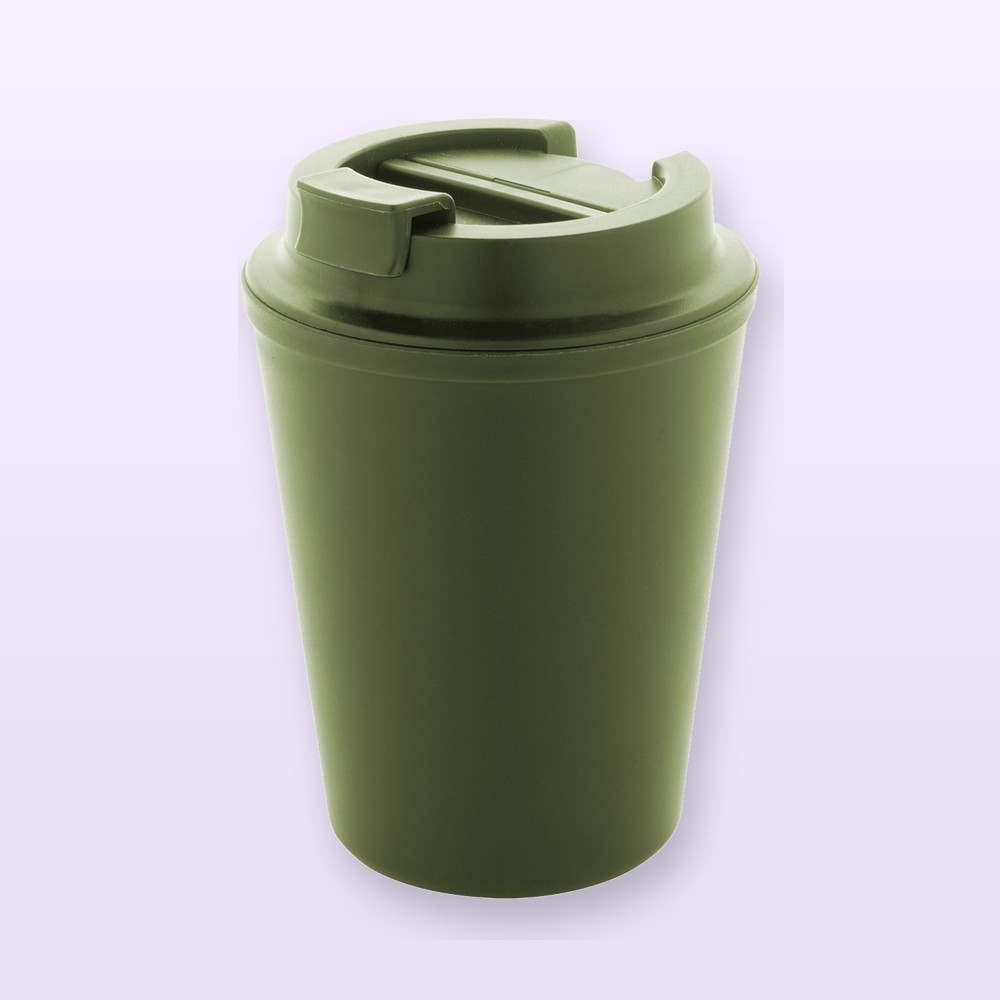 Bicchiere termico in RPP - verde