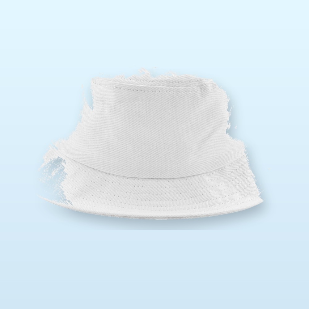 Cappello pescatore - bianco
