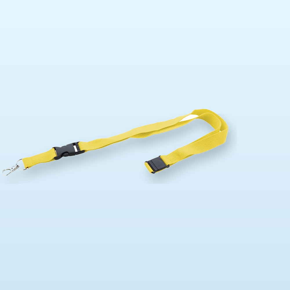Lanyard in RPET - giallo