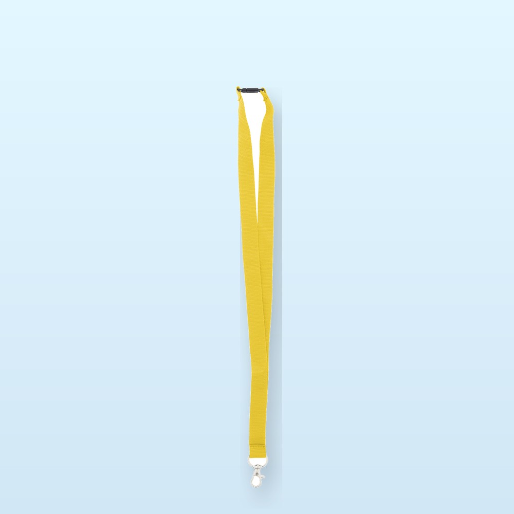Lanyard in RPET - giallo