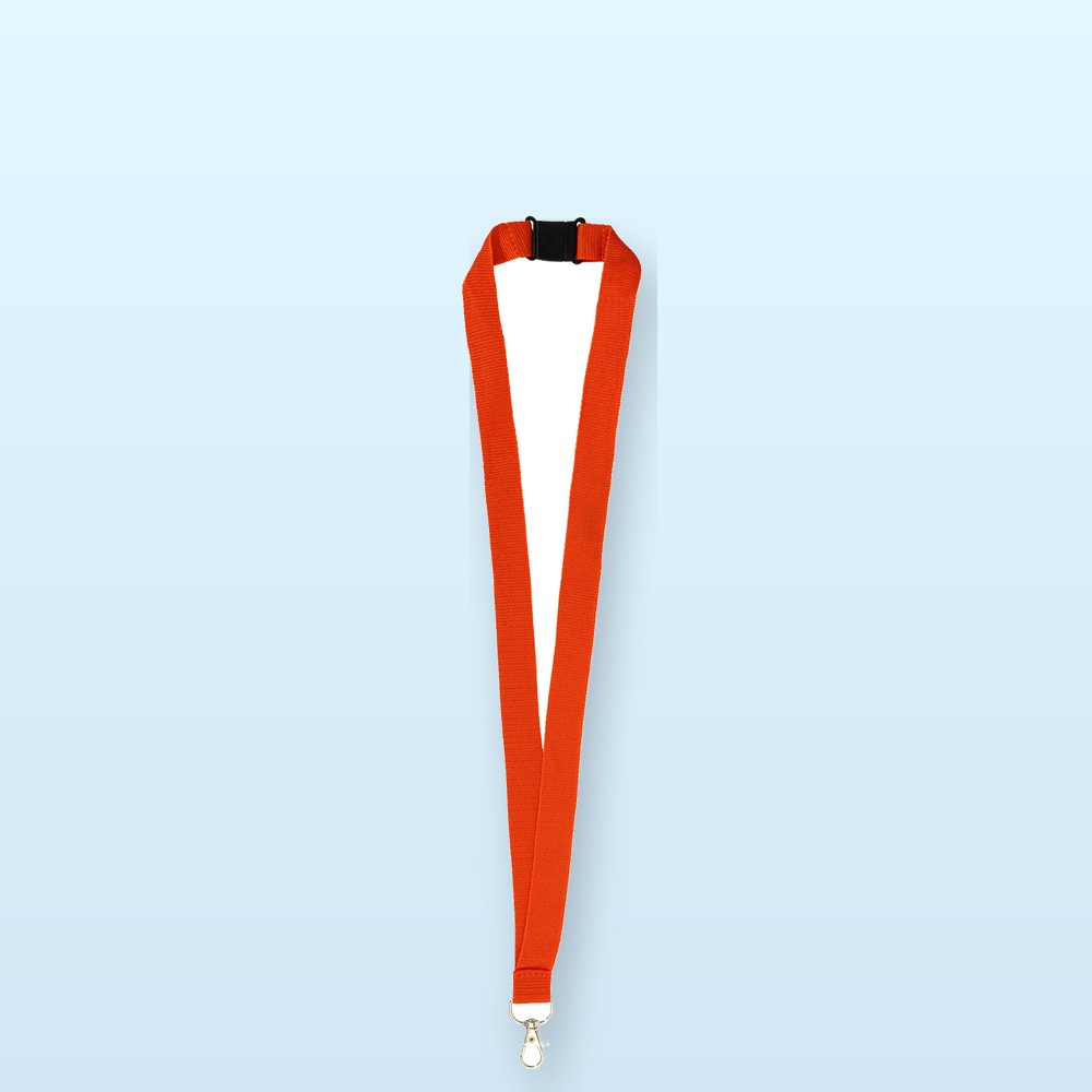 Lanyard in RPET - rosso