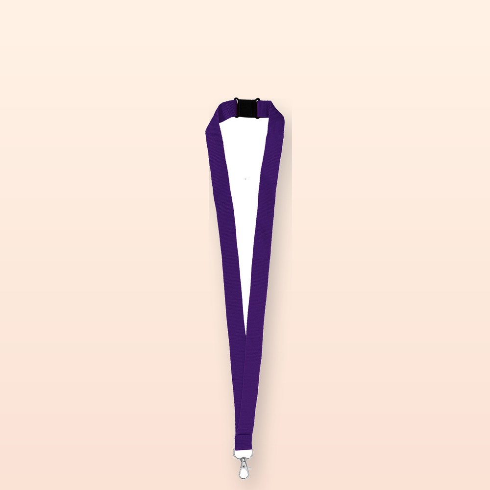 Lanyard in RPET - viola