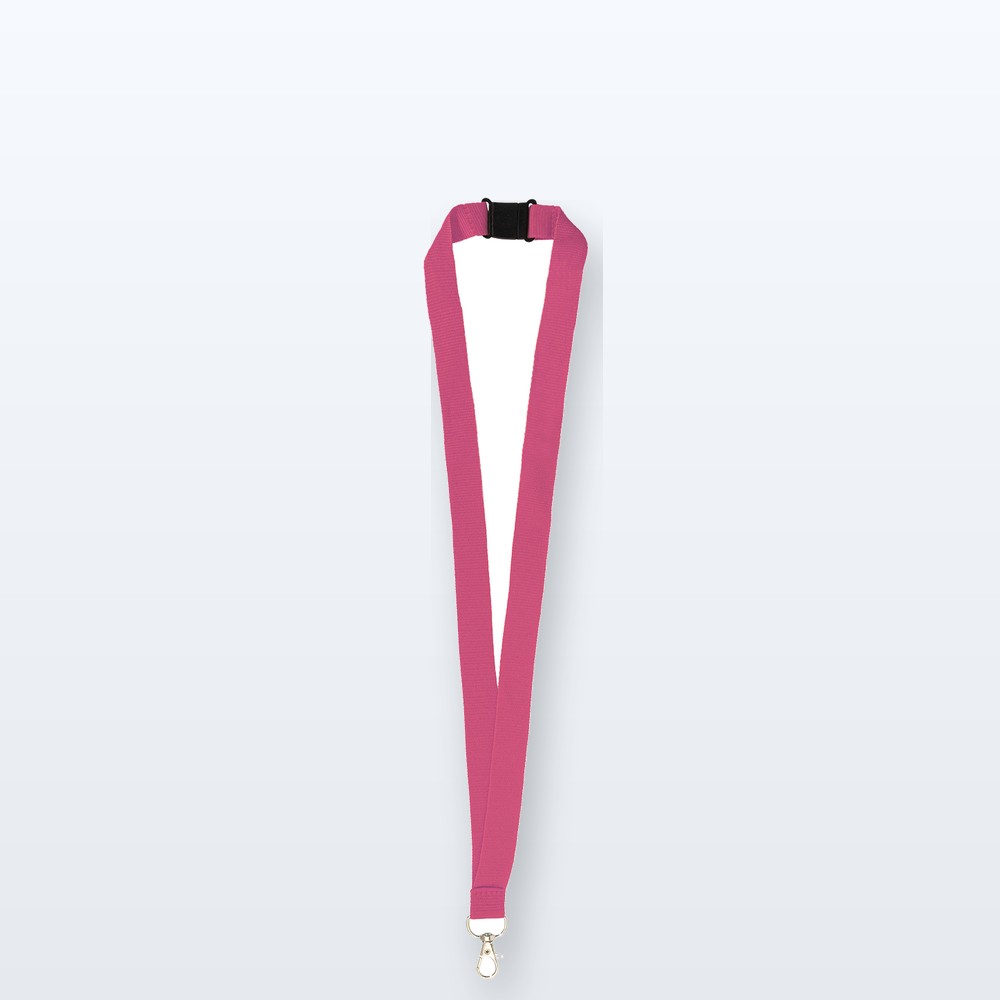 Lanyard in RPET - fucsia