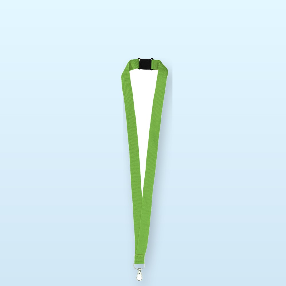 Lanyard in RPET - lime verde