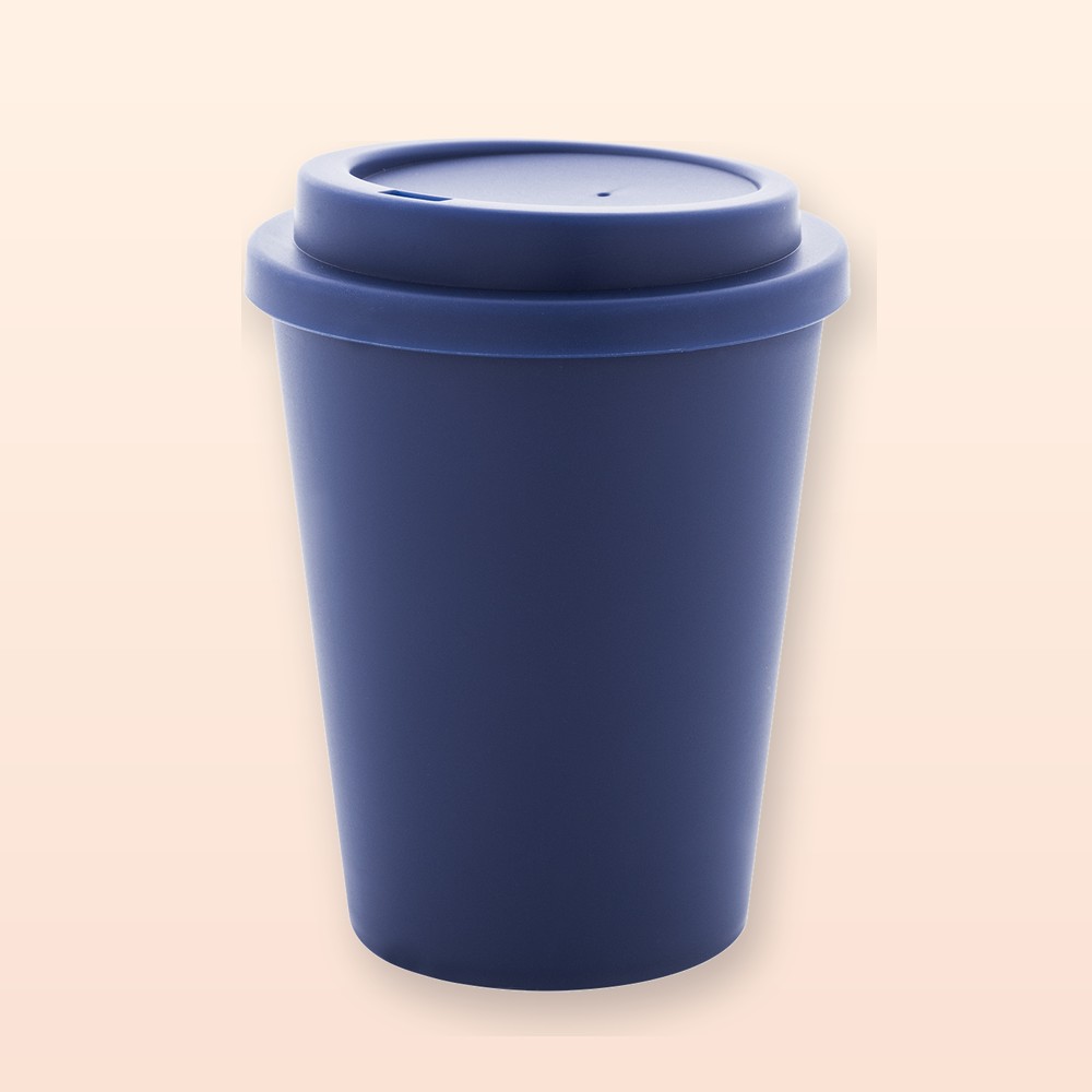 Bicchiere termico - blu scuro