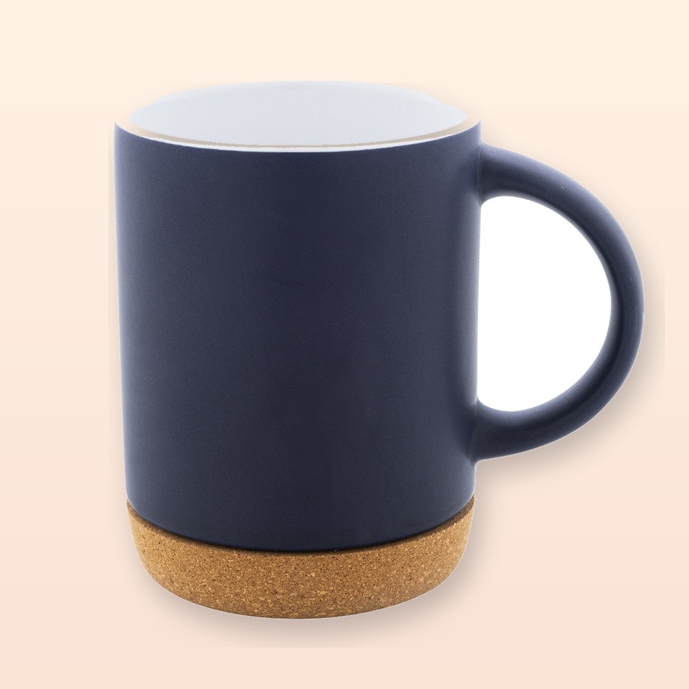 Tazza - blu scuro - bianco