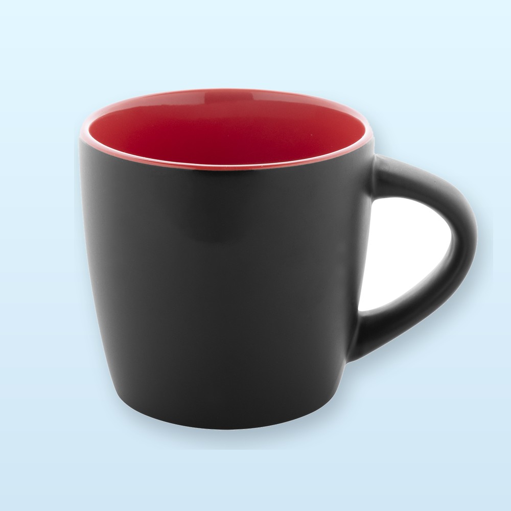 Tazza - rosso - nero