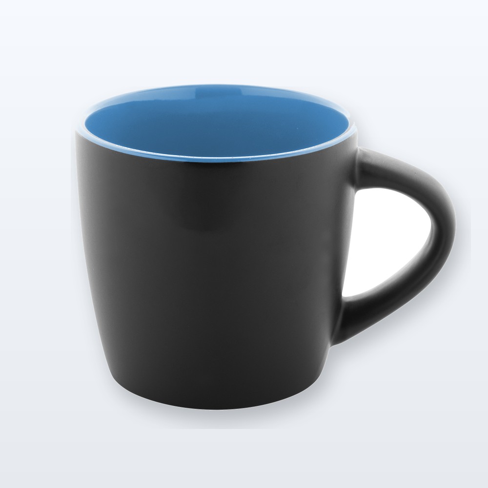Tazza - azzurro - nero