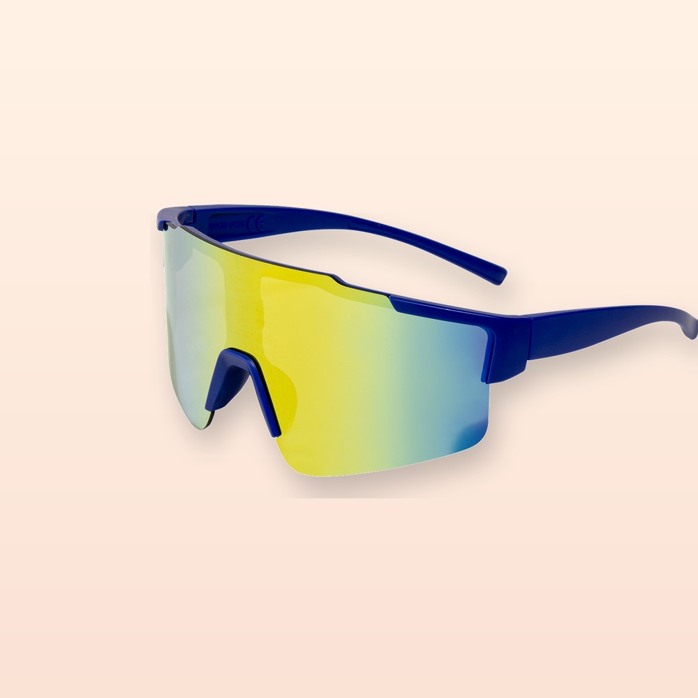 Occhiali da sole sportivi in RPC - blu