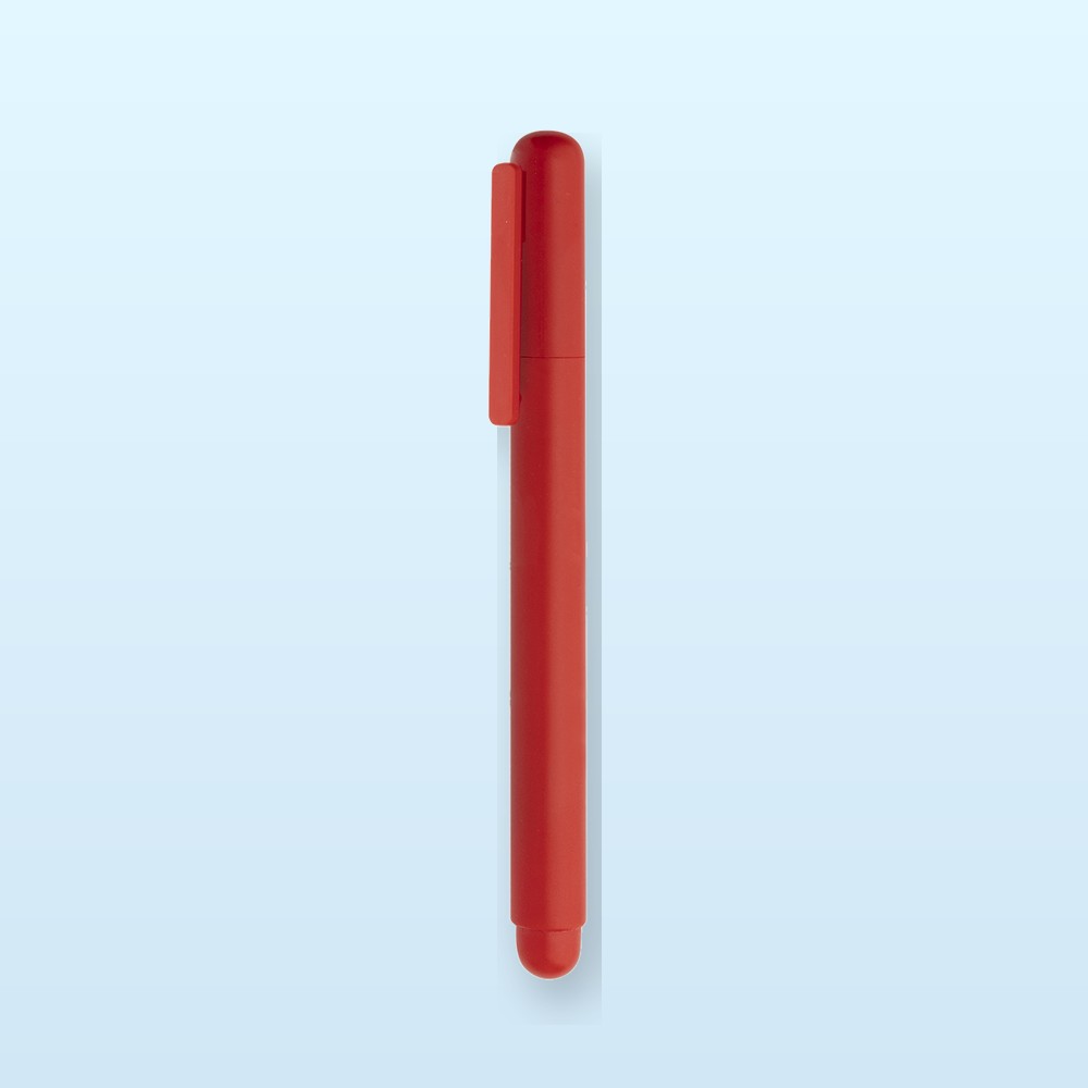 Penna gel in ABS riciclato - rosso