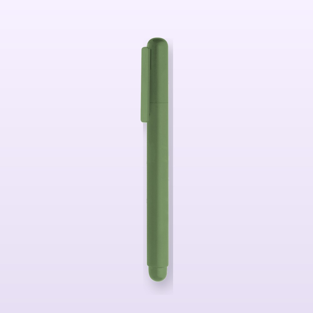 Penna gel in ABS riciclato - verde