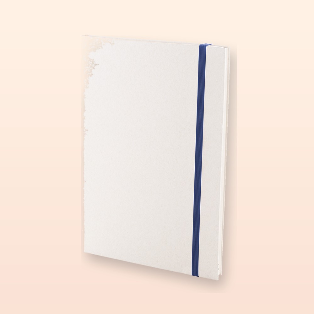 Quaderno in riciclato cartone per il latte - blu