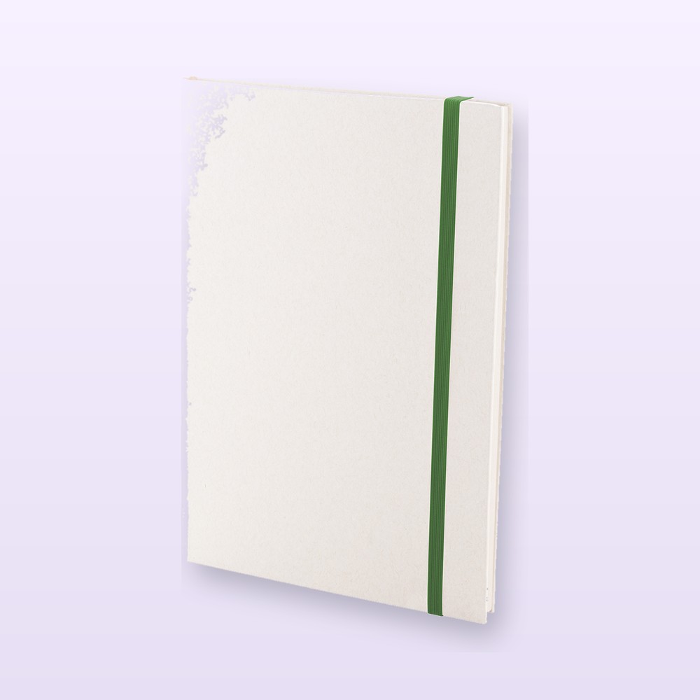 Quaderno in riciclato cartone per il latte - verde