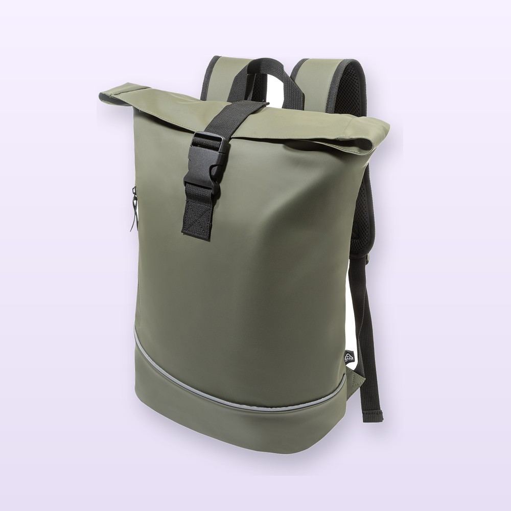 Zaino in RPU - verde scuro