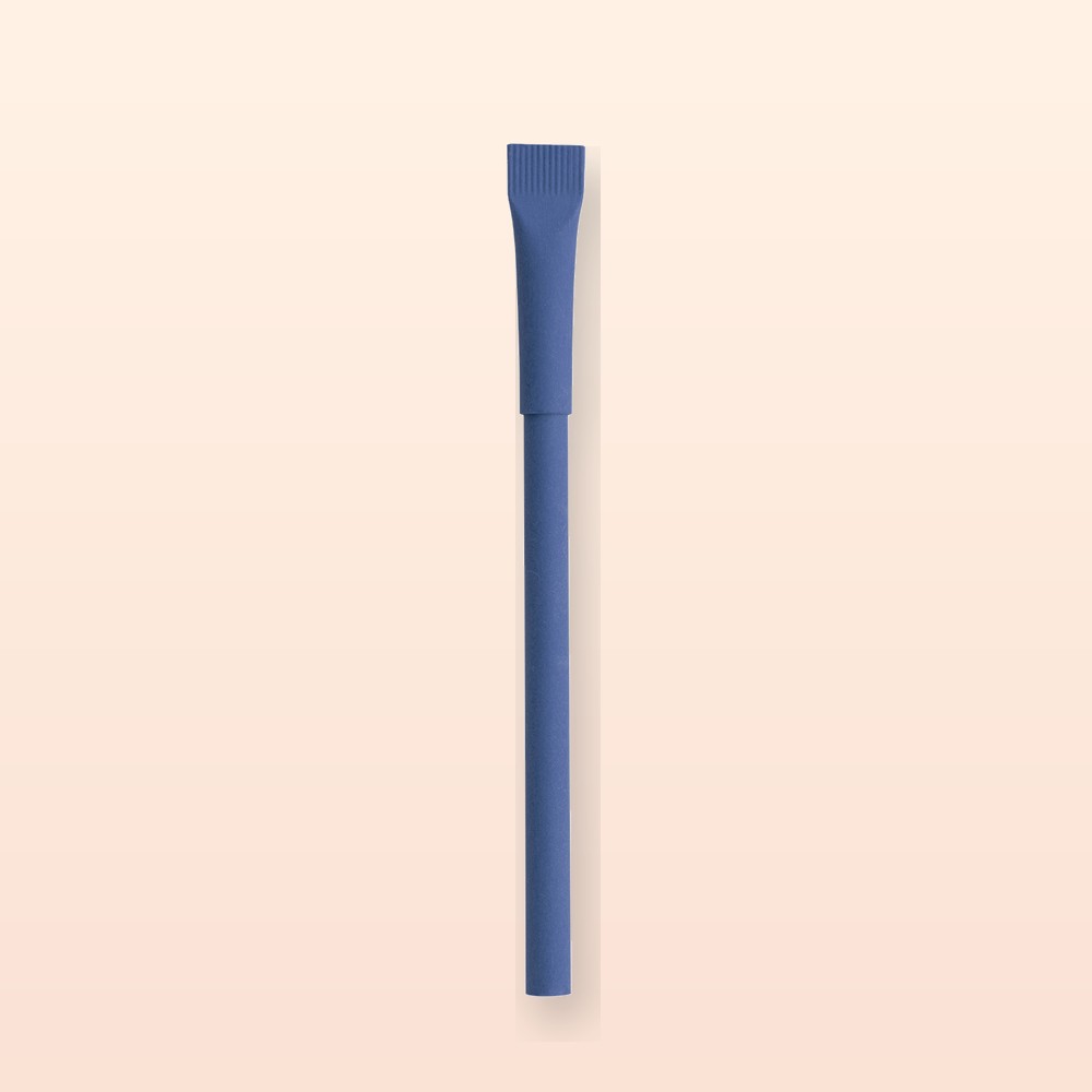 penna a sfera in carta riciclata - blu